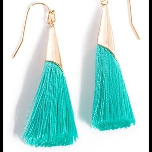 NWT Shiraleah Tallulah Earrings in Turquoise